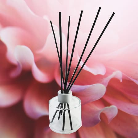 Reed Diffusers in glass bottles - premium grade aroma oil & quality reeds