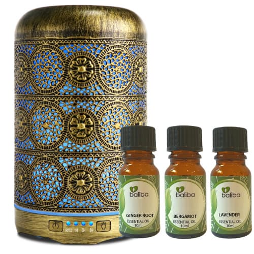 essential oils with diffuser set - three essential oils. Moroccan Romance Diffuser included in this set