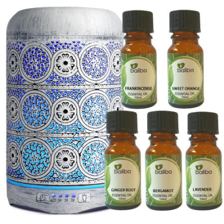 diffuser and essential oils set - Aztec Design Diffuser
