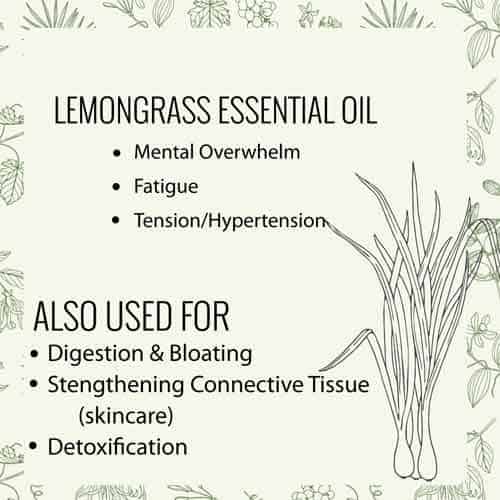 Lemongrass essential oil