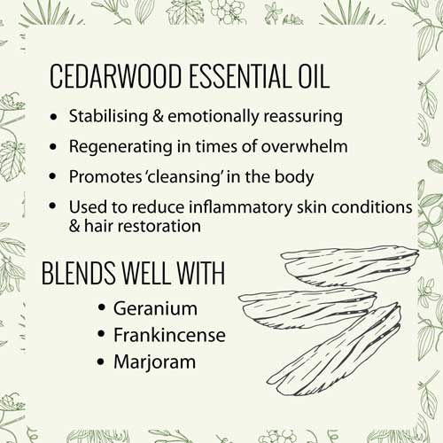 essential oil cedarwood properties