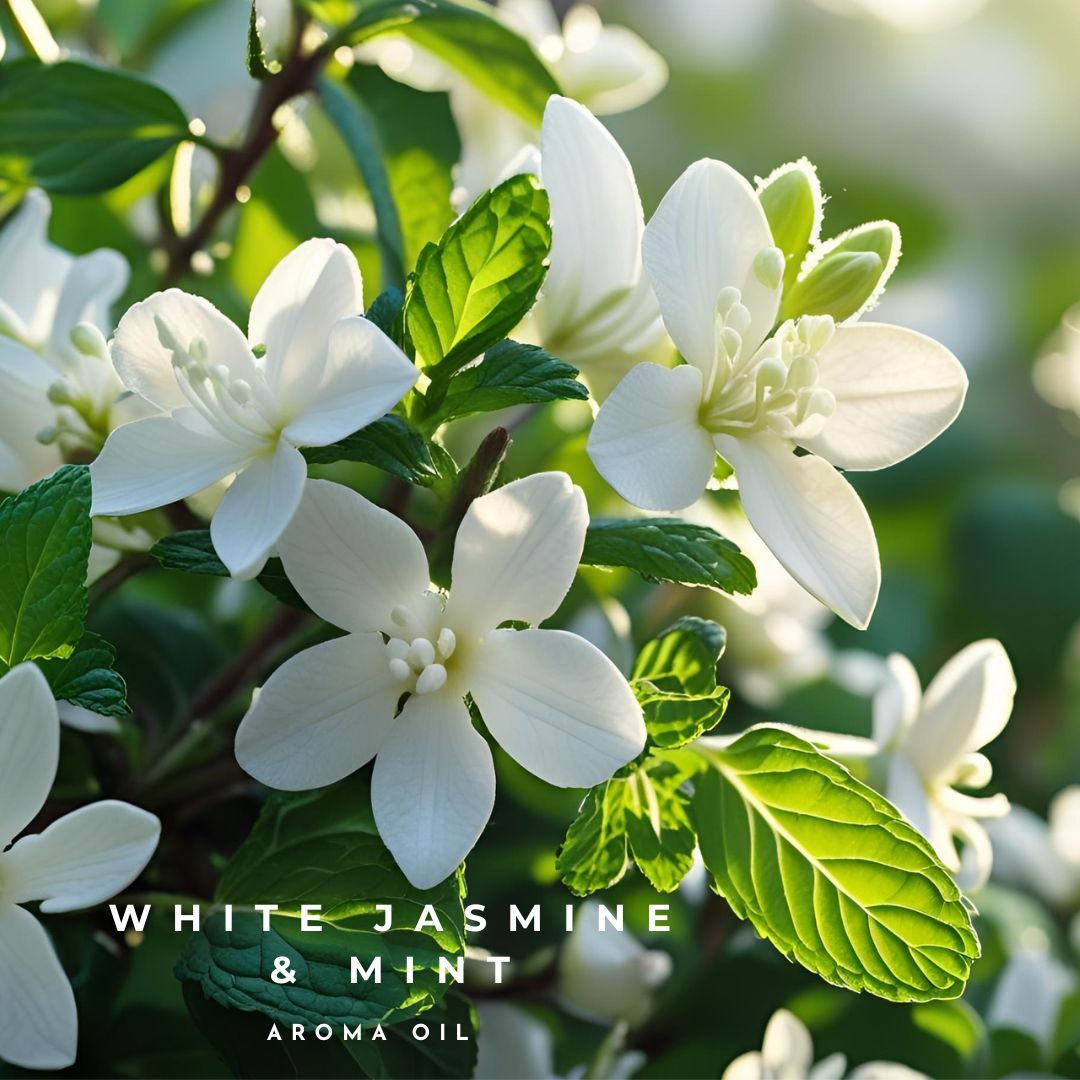 White Jasmine & Mint Aroma Oil