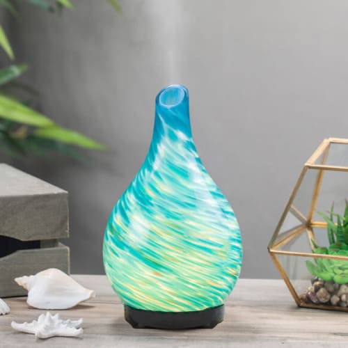 aroma lamp glass diffuser