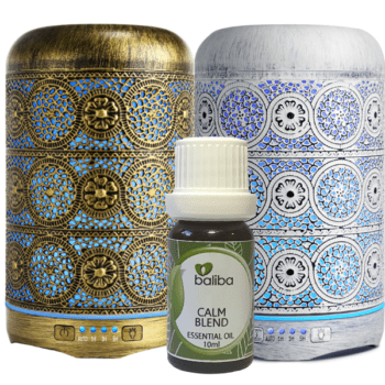 Essential Oil Blend Set With Diffuser