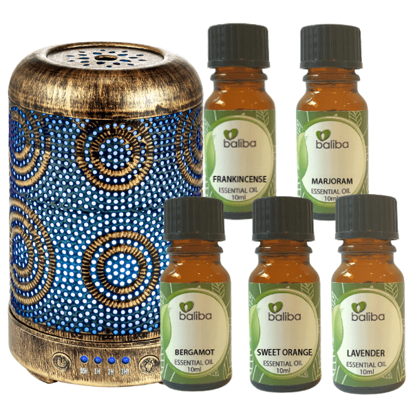 Diffuser Plus Aroma Oils Gift Set