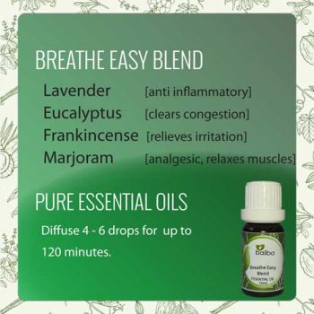 essential oils for cold or chest