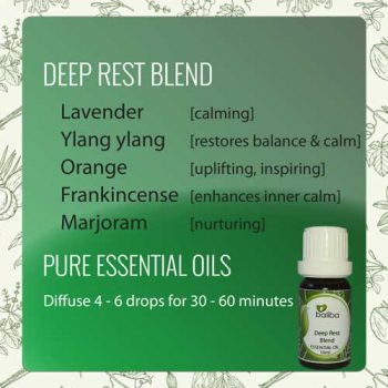 essential oil blend for restfulness