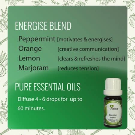 essential oils energise