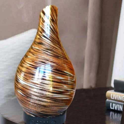 Aroma Lamp Diffuser Glass Chocolate Glass diffuser for essential oils