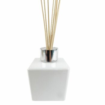 Baliba White Ceramic Reed Diffuser