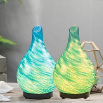 TWO Aroma Lamp Glass Diffusers.