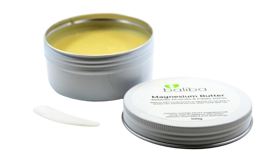 Baliba Magnesium Butter To Help Ease Stiff Muscles & Joints