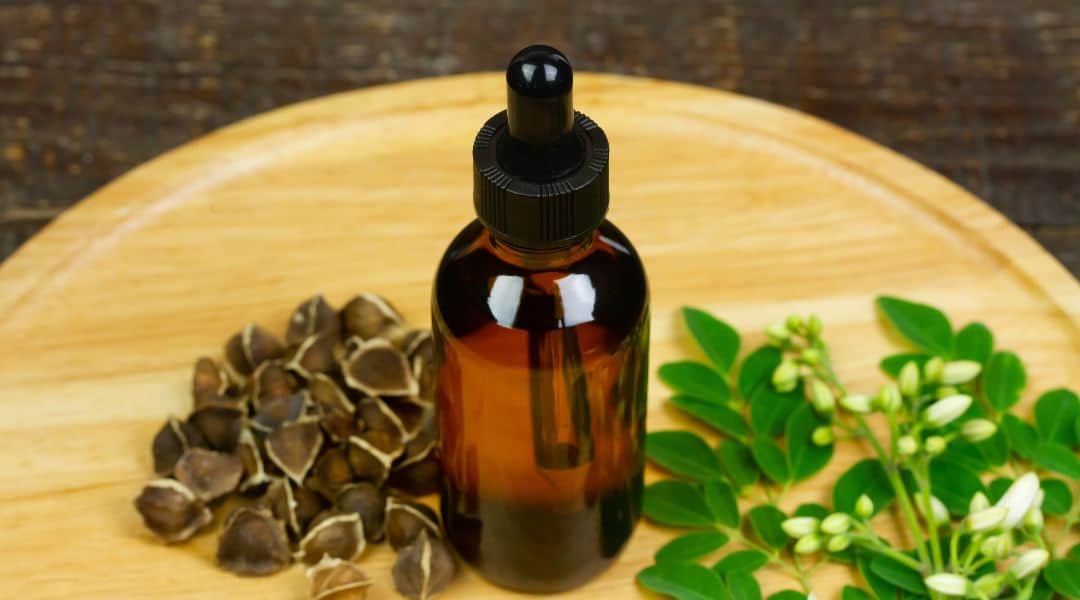 Moringa seed oil for repair
