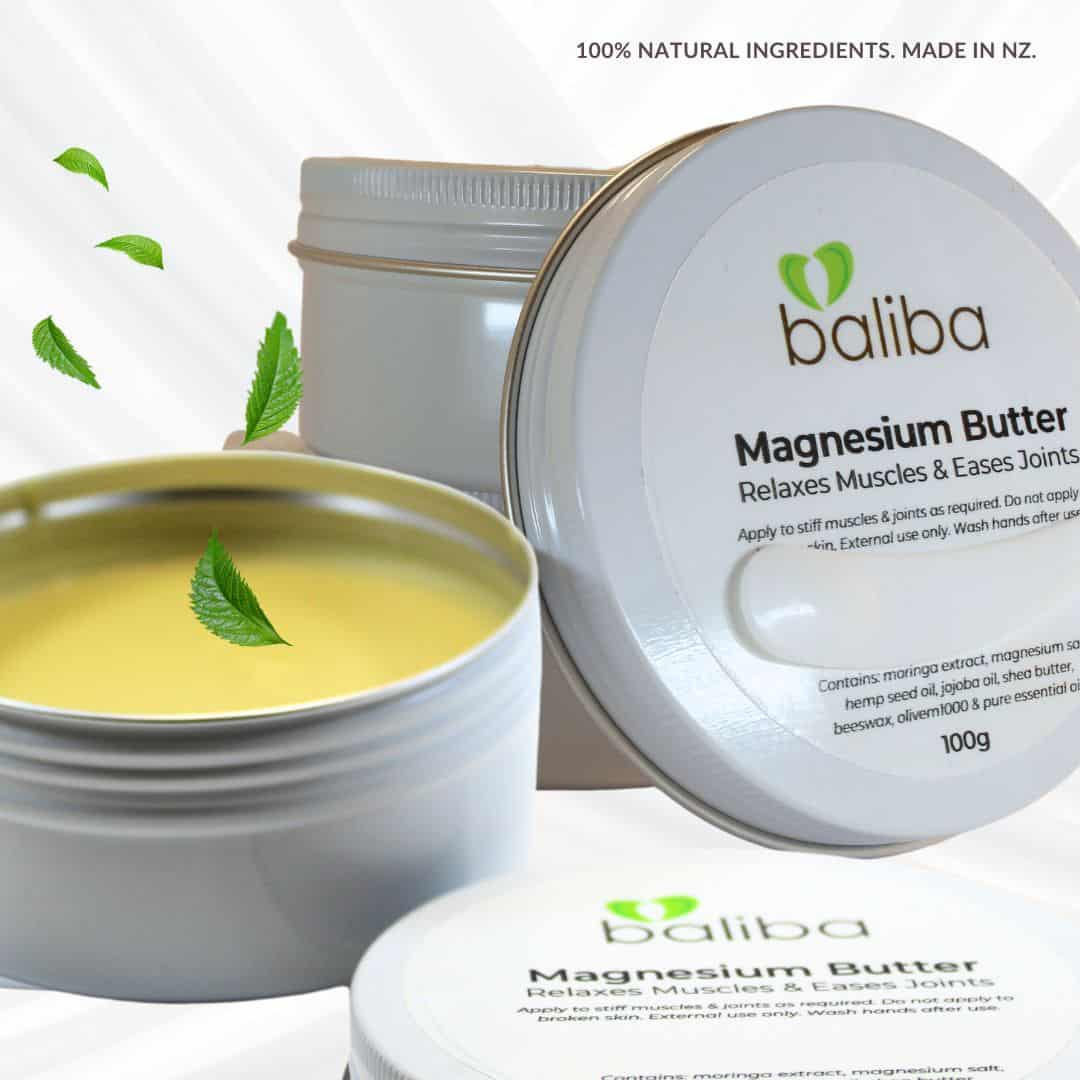 Baliba Magnesium Butter To Help Ease Stiff Muscles & Joints