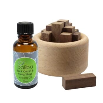 Flameless Wood Diffuser Black Orchid