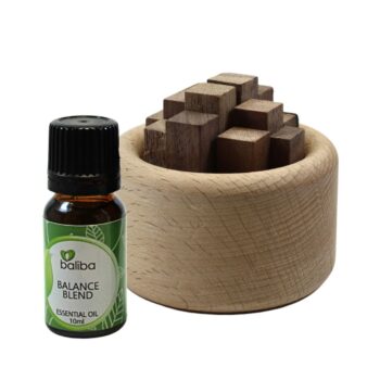 Flameless Wood Diffuser + Balance Blend